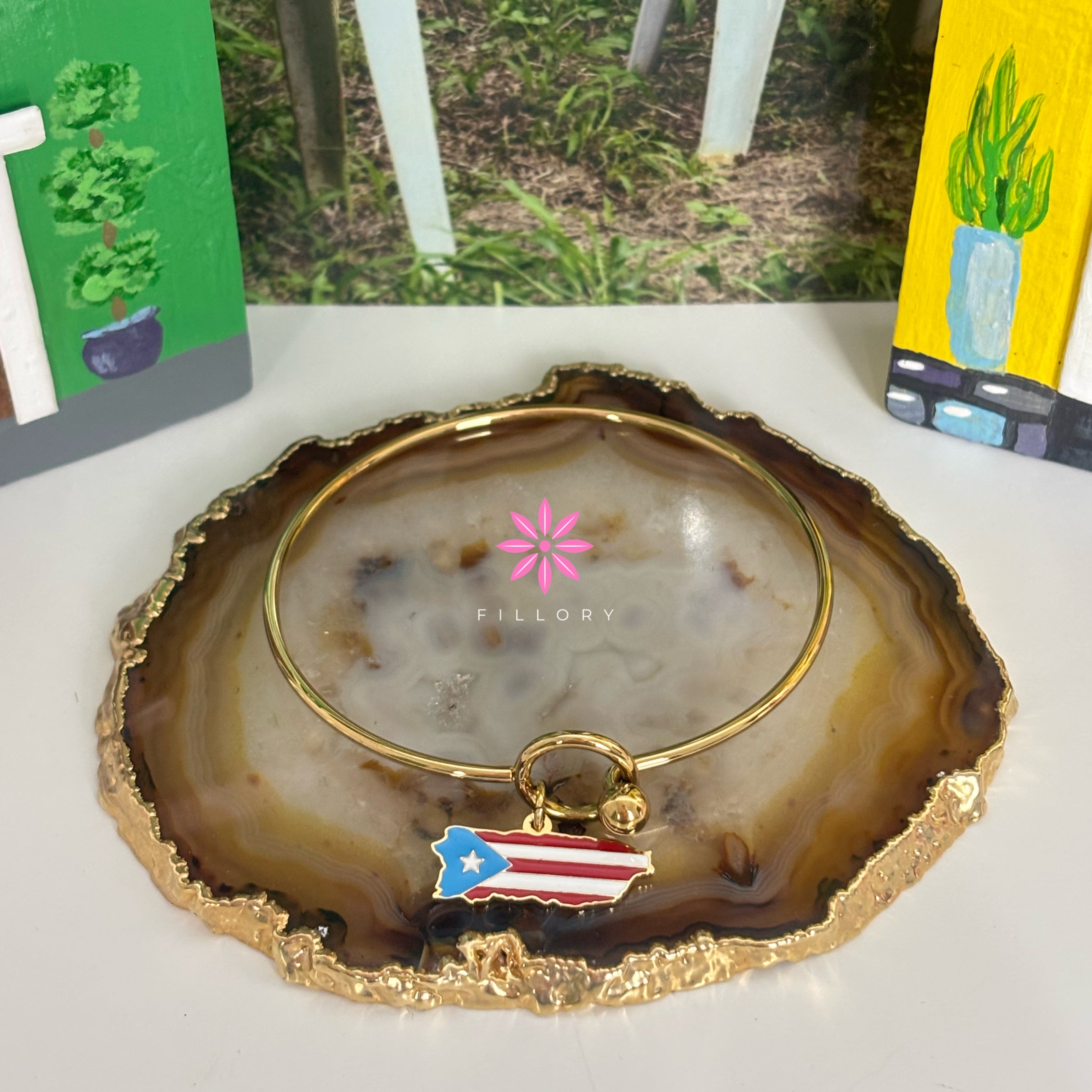 PR Island & Flag Bangle