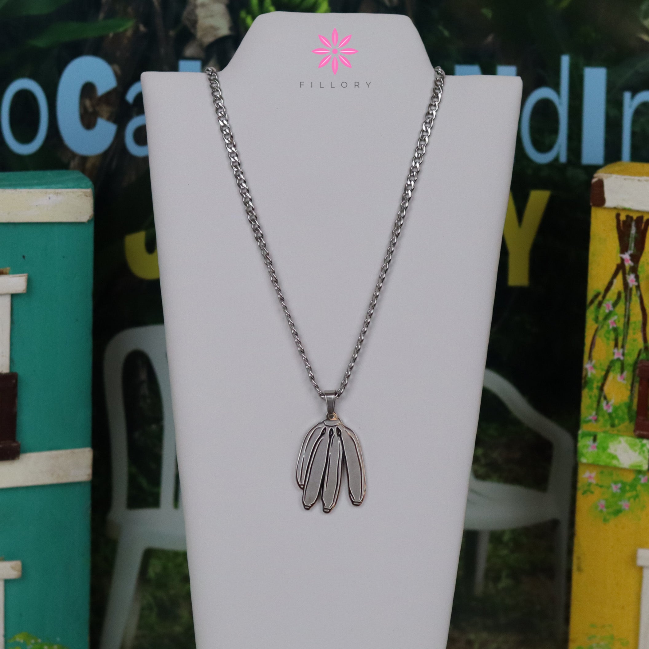 Boricua Platains Necklace