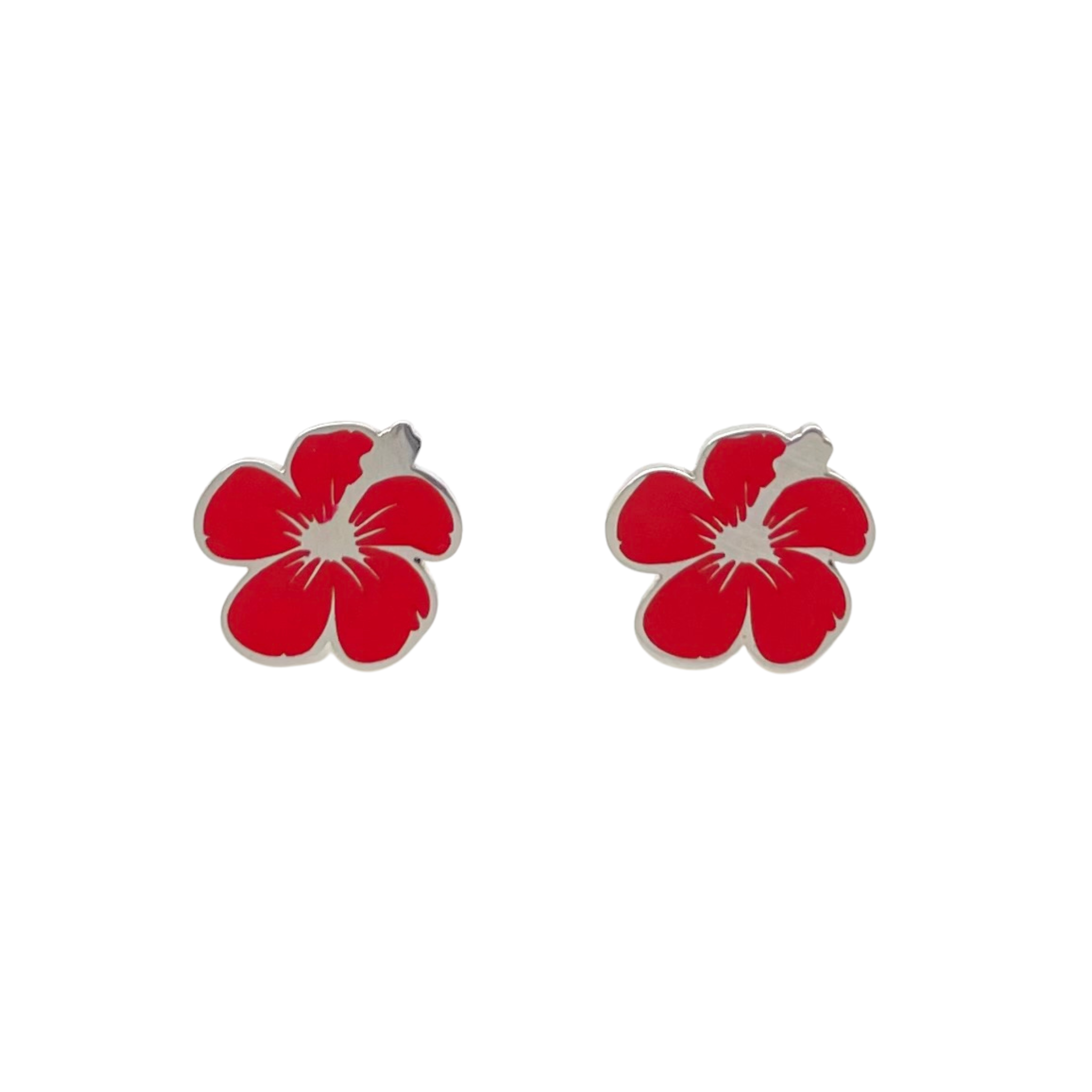 Maga Flower PR Enamel Studs