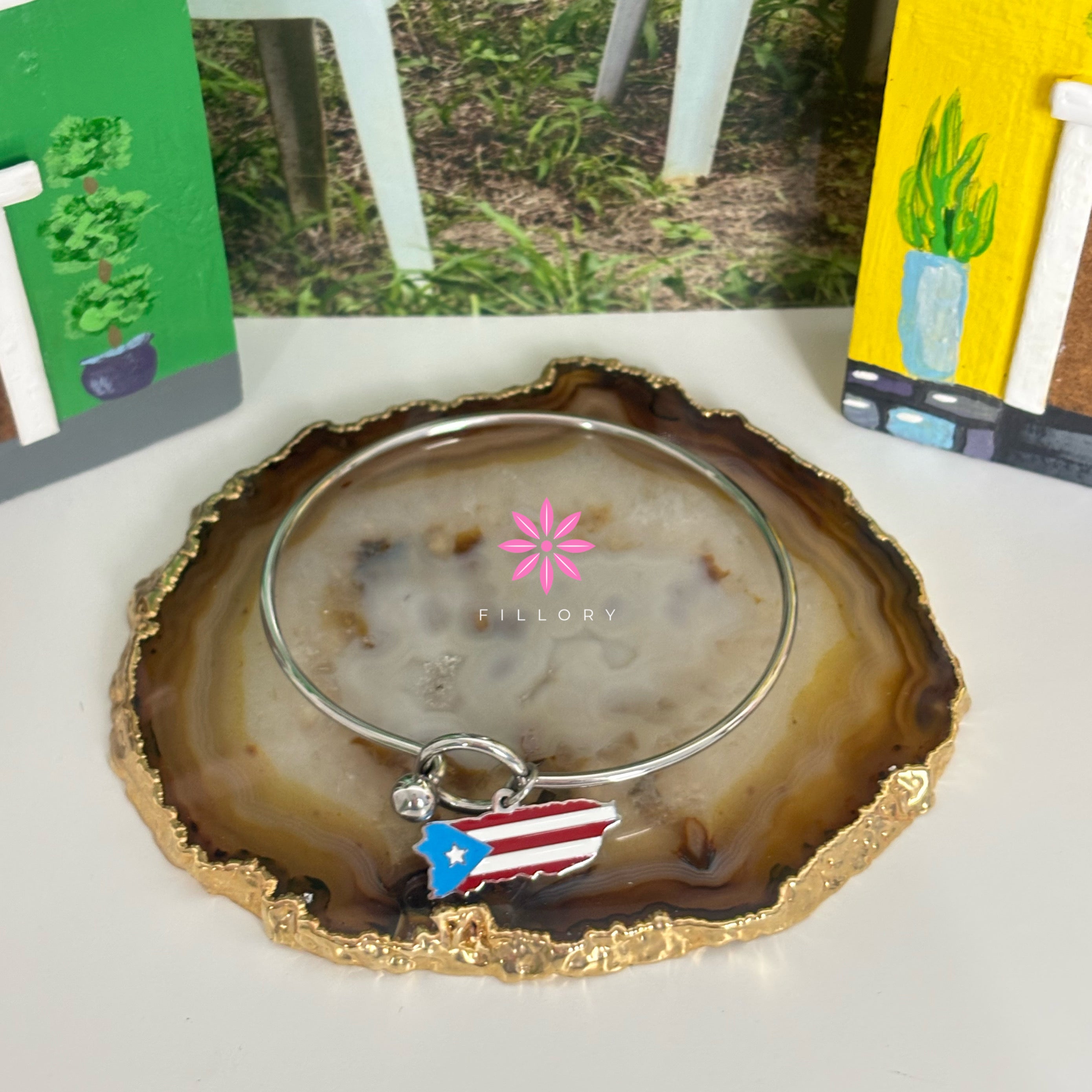 PR Island & Flag Bangle
