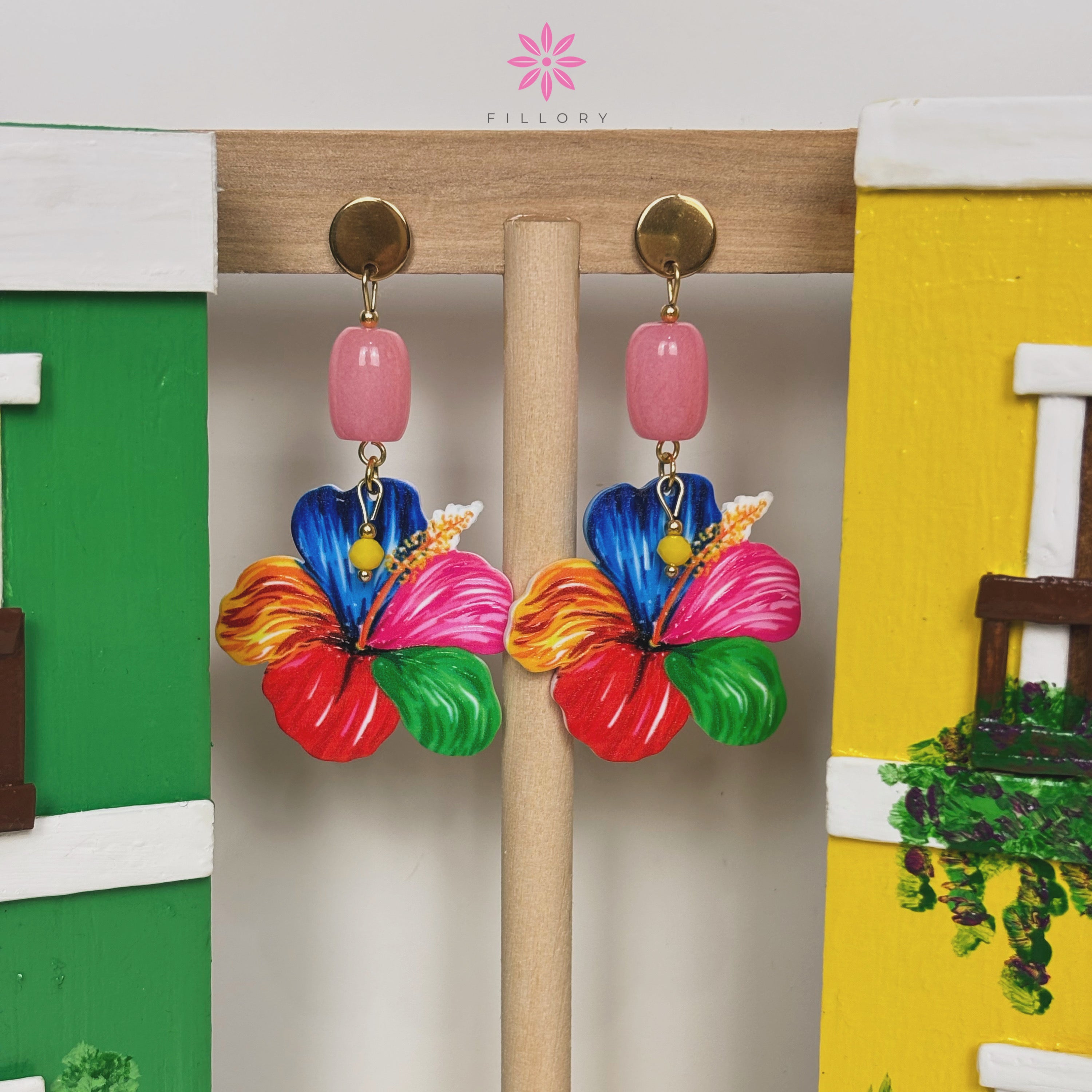 Festival De Colores Earrings