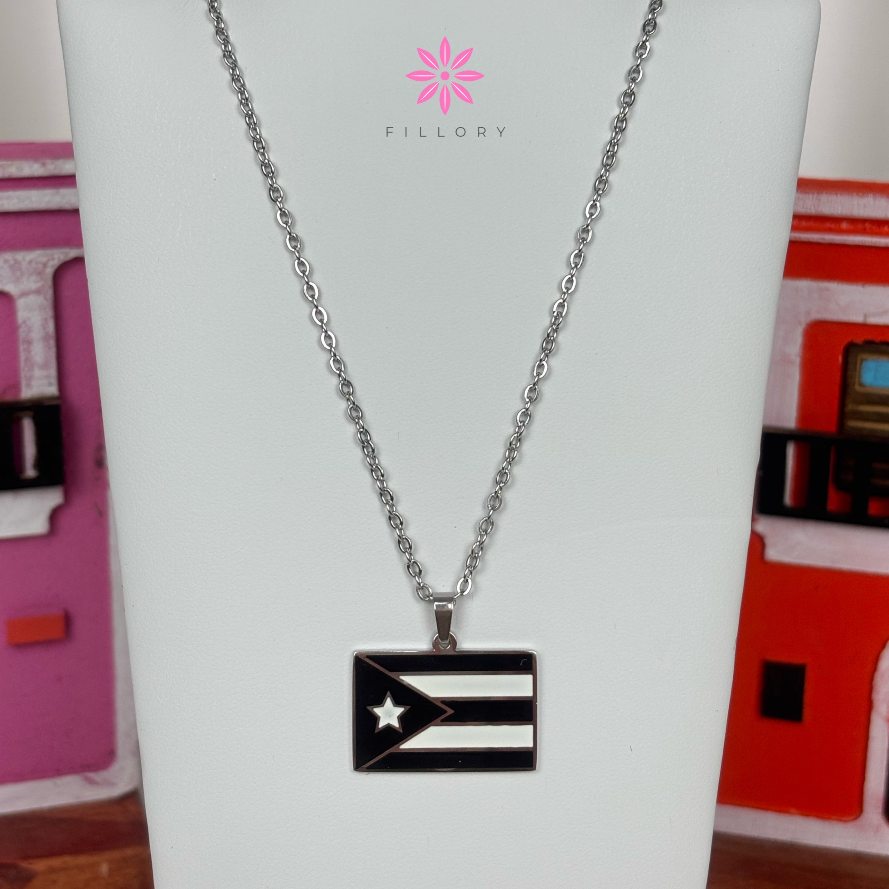 PR Resistance Flag Necklace