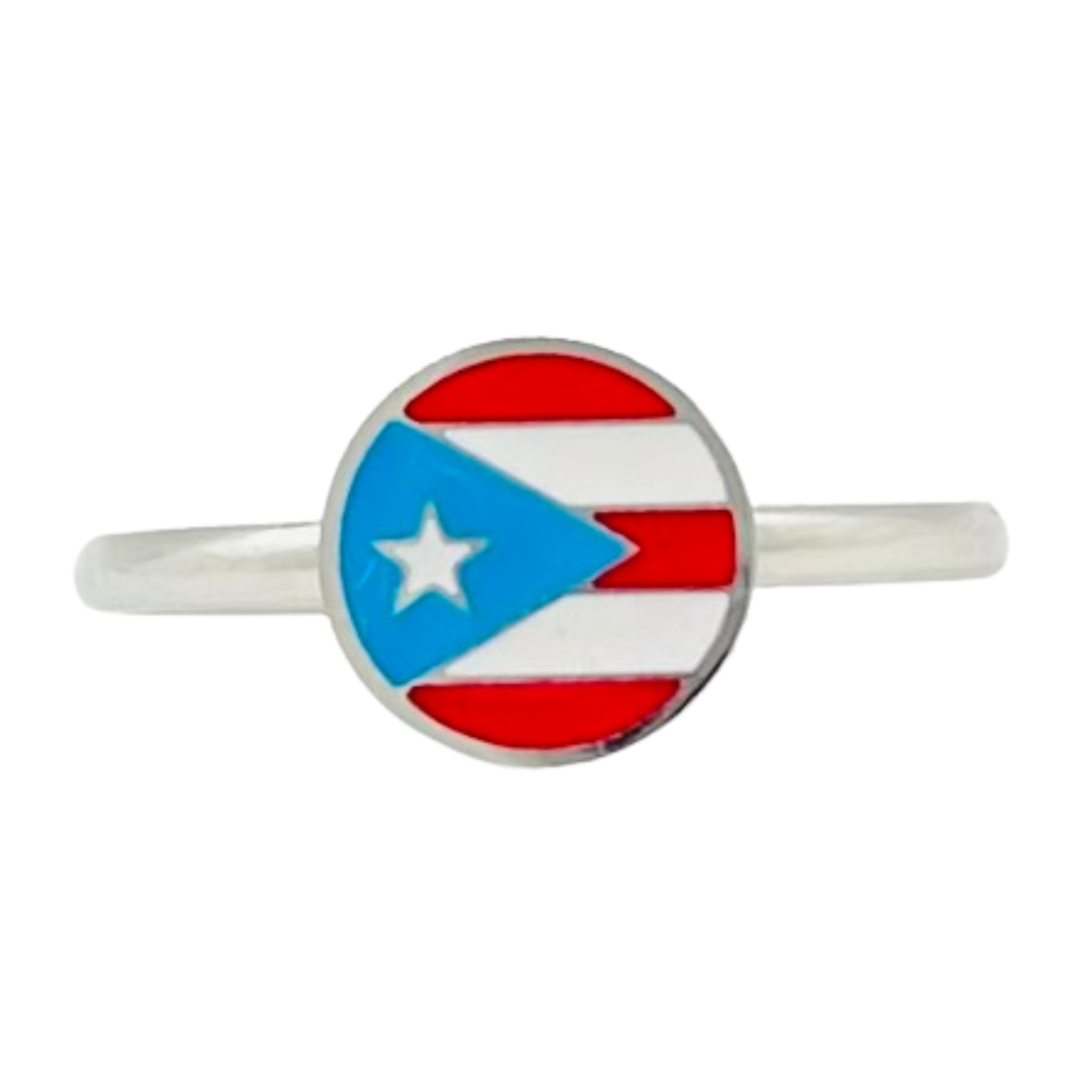 PR Flag Enamel Ring