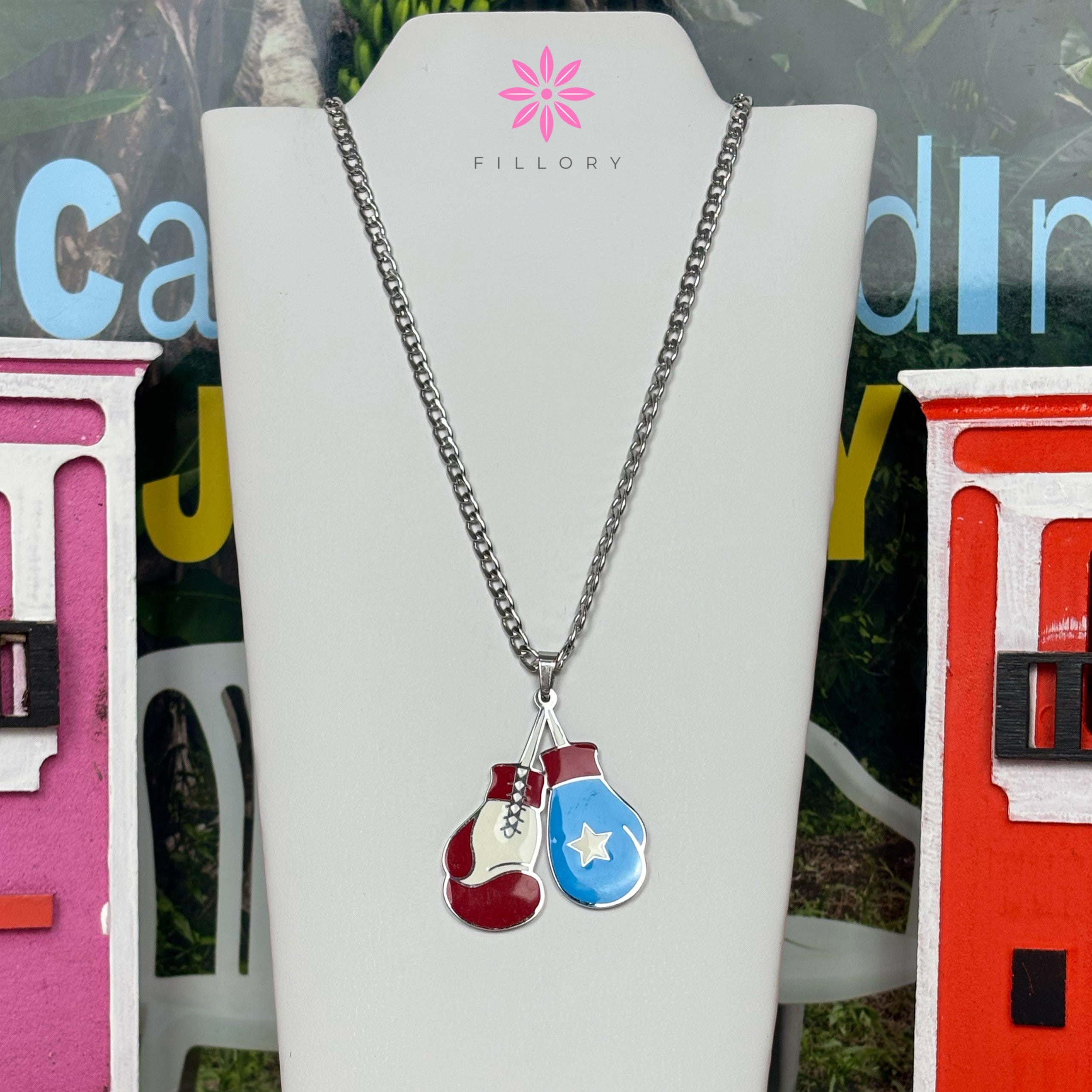 PR Boxing Necklace